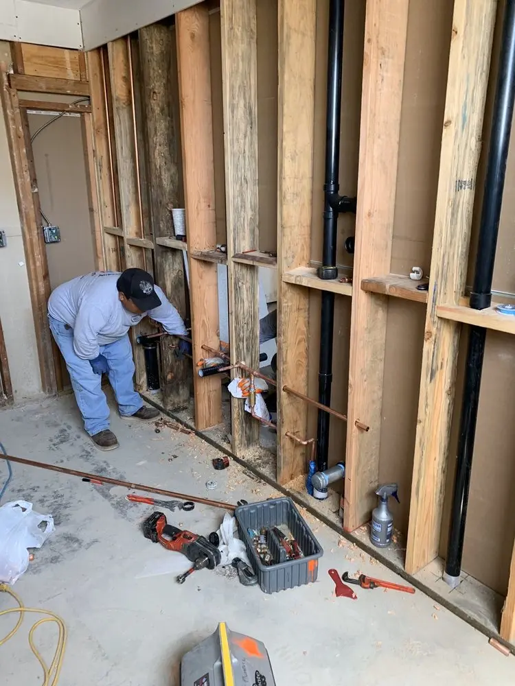 Commercial rough-in plumbing for Water Heater Replacement in Landisville